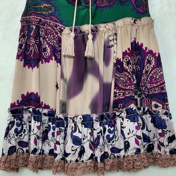 Odd Molly Silk Lace Blouse Size 0 - Picture 7 of 8